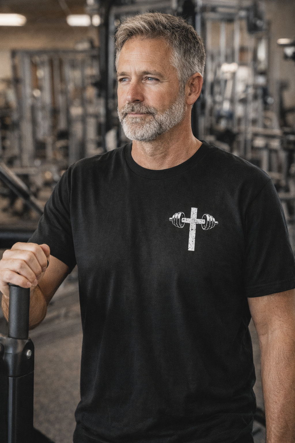 Lift Heavy Pray Hard Tee