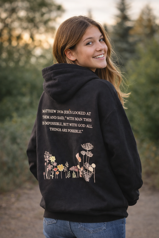 God First Matthew 1926 Hoodie